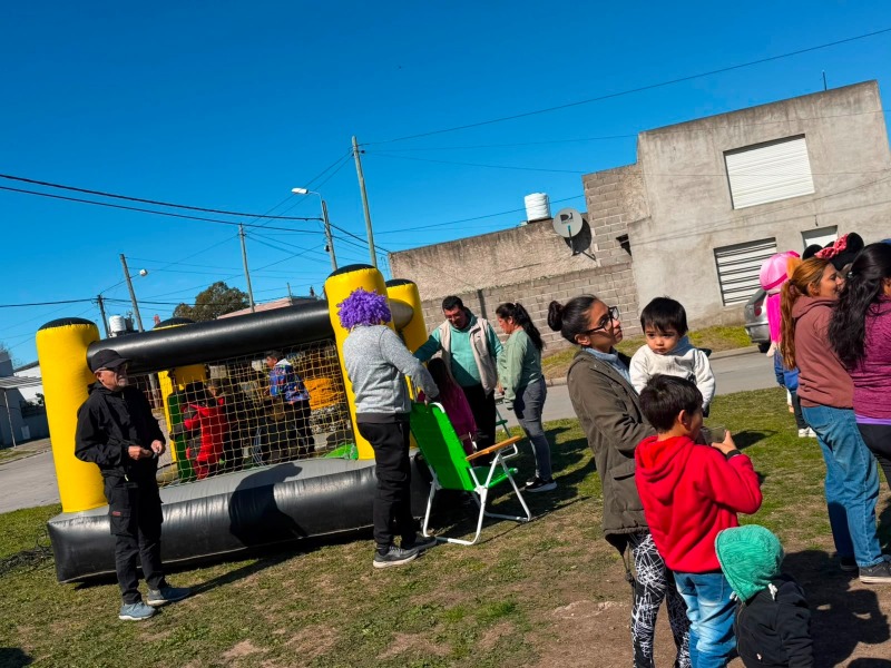 Festejos del D�a del Ni�o en los barrios Lourdes y Padre Kolbe